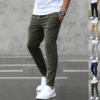 Men's Casual Pants Fashion Slim Fit