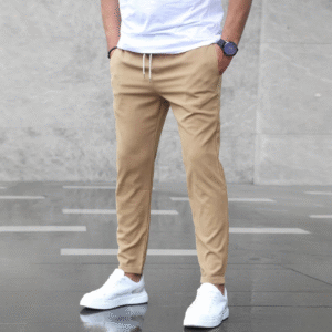 Men's Casual Pants Fashion Slim Fit