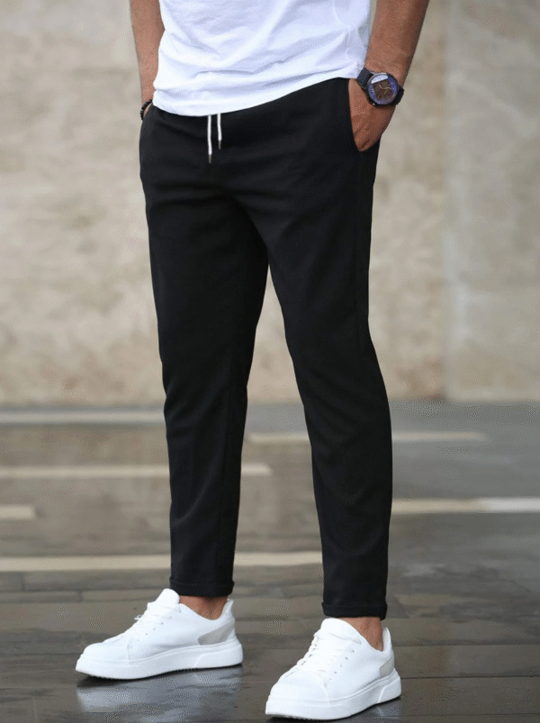 Men's Casual Pants Fashion Slim Fit